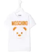 الصورة 1 من Moschino Kids تيشيرت بطبعة شعار ودمية دب
