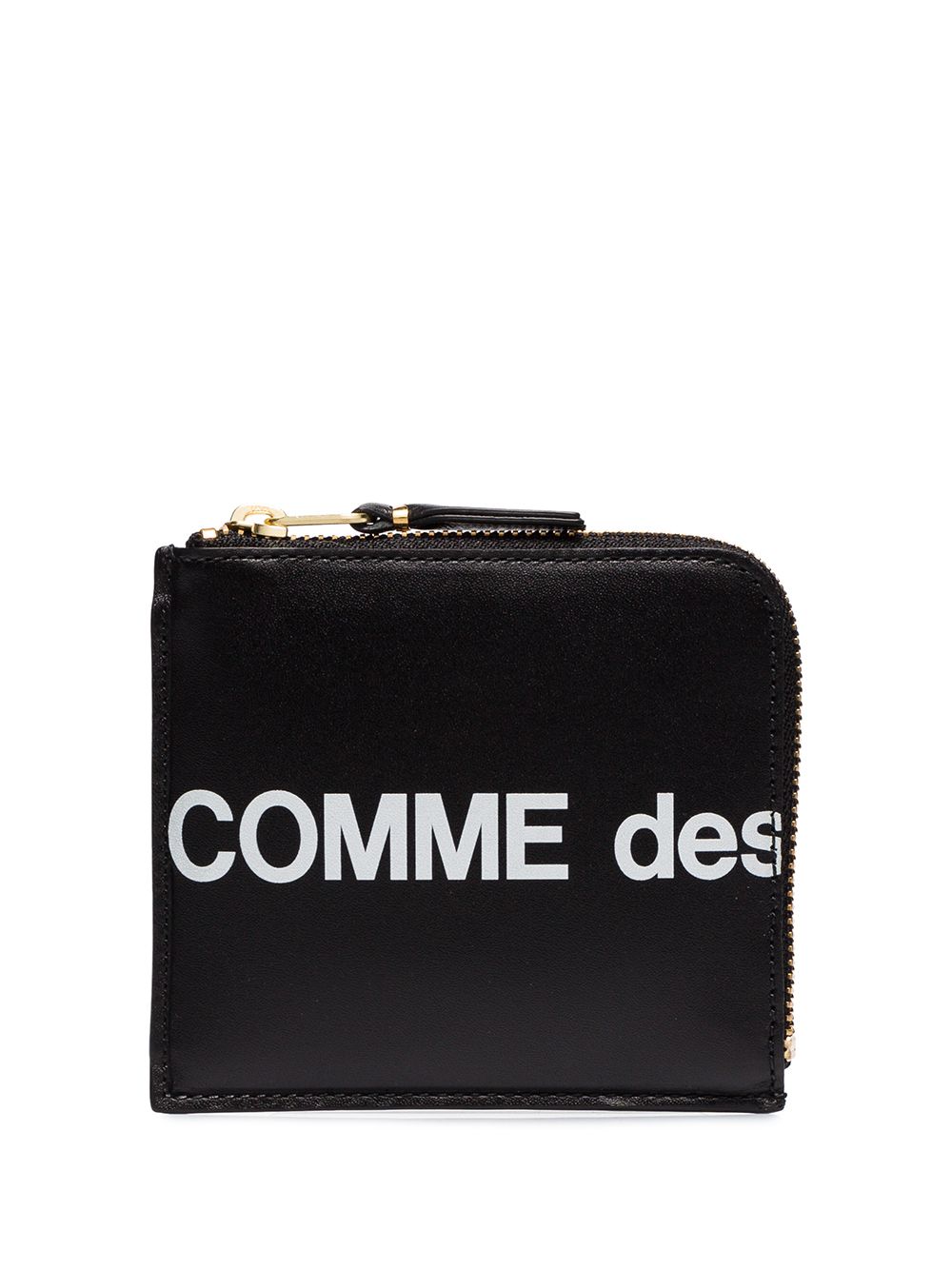 фото Comme Des Garçons Wallet кошелек на молнии с логотипом