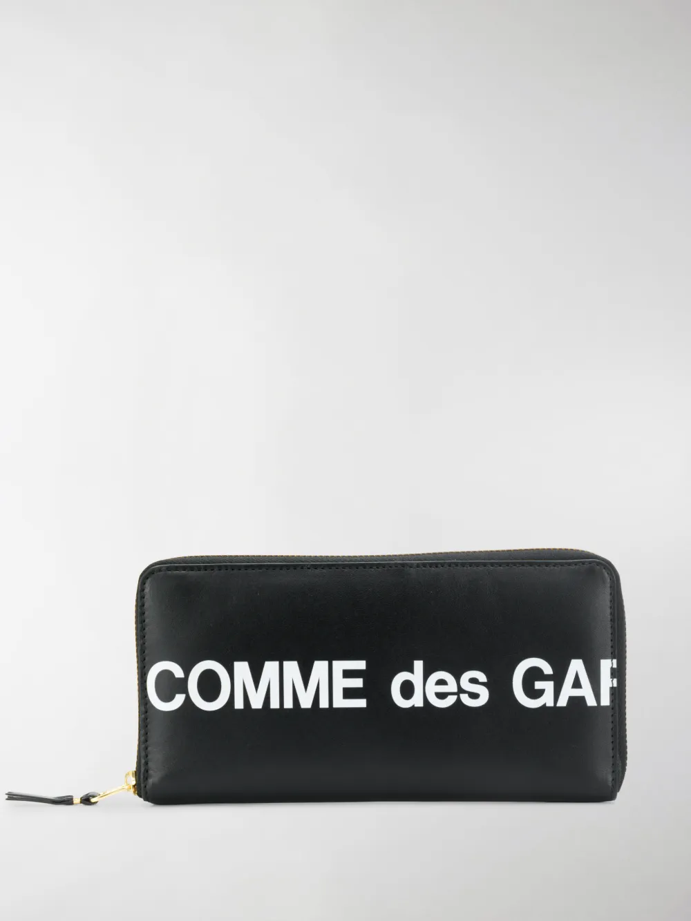 Image of Comme Des Garçons Wallet logo-print continental wallet