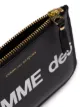 Comme Des Garçons Wallet Clutch con stampa