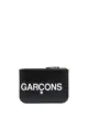 Comme Des Garçons Wallet small logo-print pouch