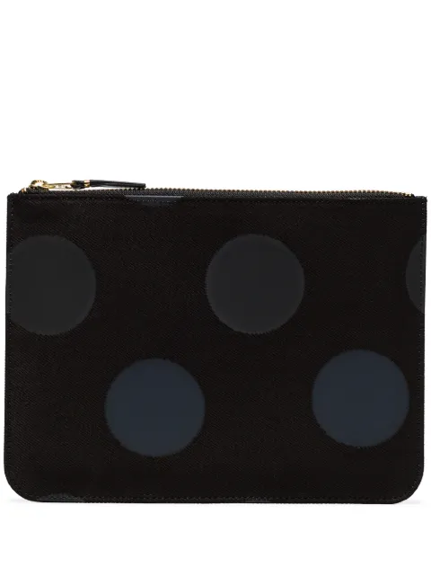 Comme Des Garçons Wallet polka-dot pouch