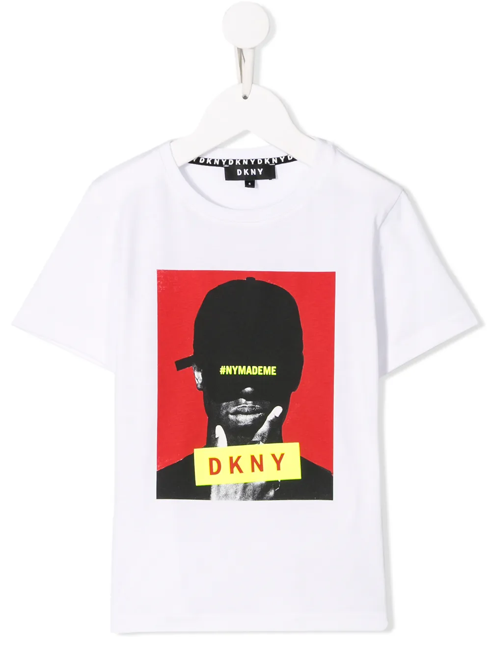Dkny Kids футболка с графичным принтом
