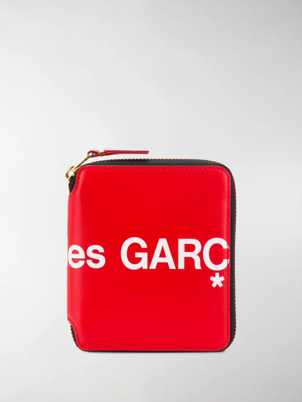 Image of Comme Des Garçons Wallet small logo zip-around wallet