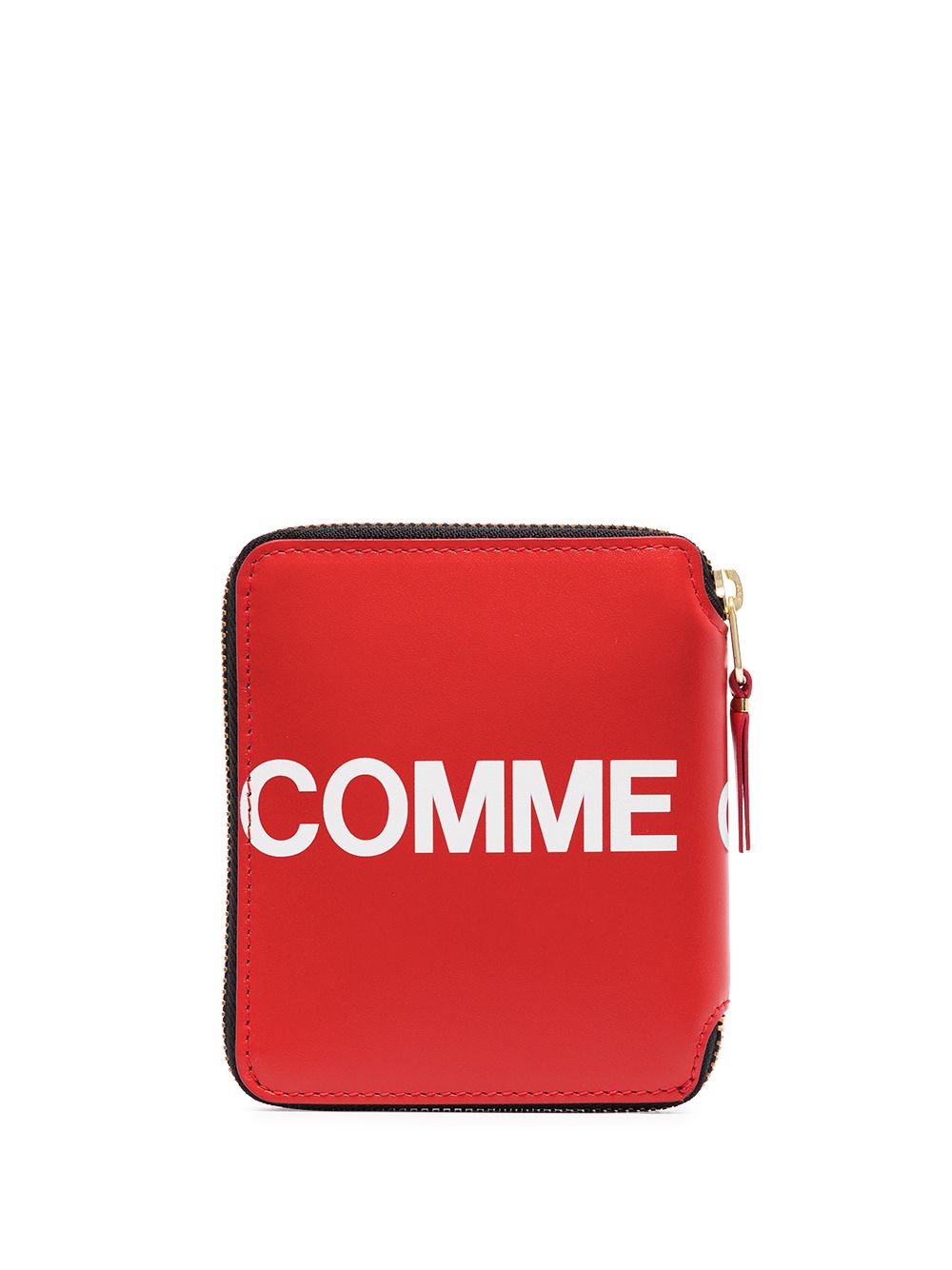 фото Comme des garçons wallet кошелек на молнии с логотипом