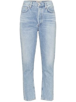 AGOLDE high-waisted Cropped Jeans - Farfetch