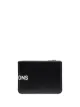 Comme Des Garçons Wallet logo print pouch