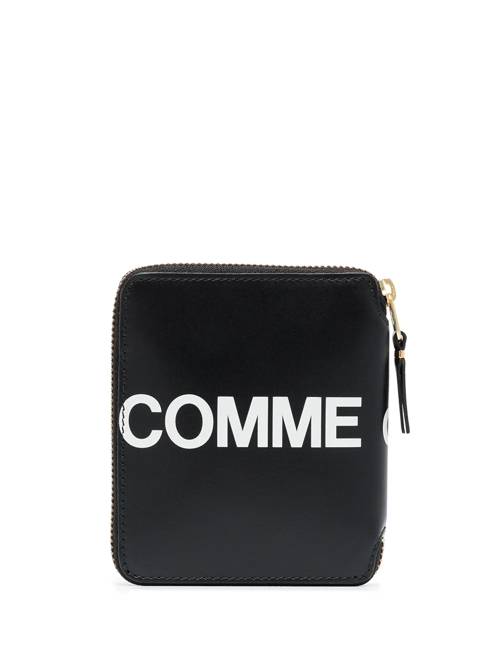 Comme Des Garçons Wallet logo-print zip-fastening Wallet - Farfetch