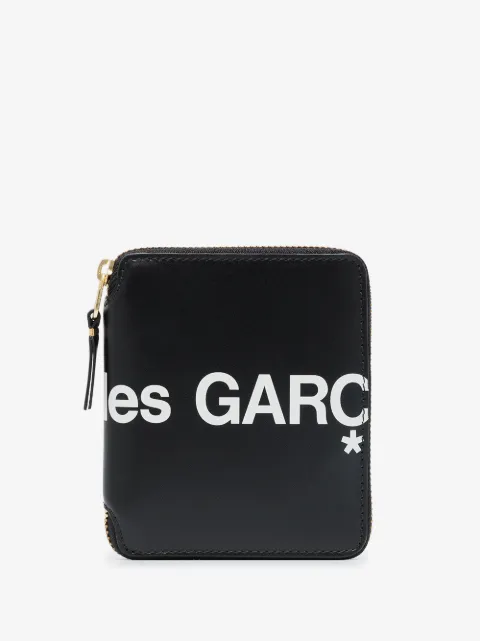 Comme Des Garçons Wallet Portemonnaie mit Rundumreißverschluss