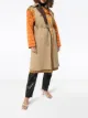 Versace quilted sleeve Baroque trench coat