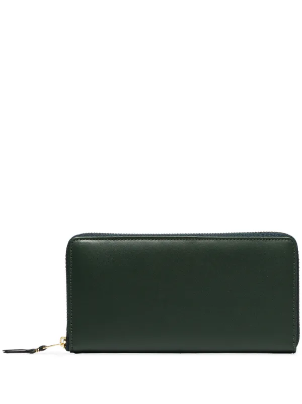 Comme Des Gar ons Wallet Leather Continental Wallet Farfetch