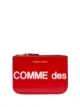 Image 1 of Comme Des Garçons Wallet small logo printed pouch