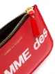 Comme Des Garçons Wallet small logo printed pouch