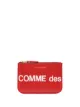 Image 1 of Comme Des Garçons Wallet small logo-print pouch