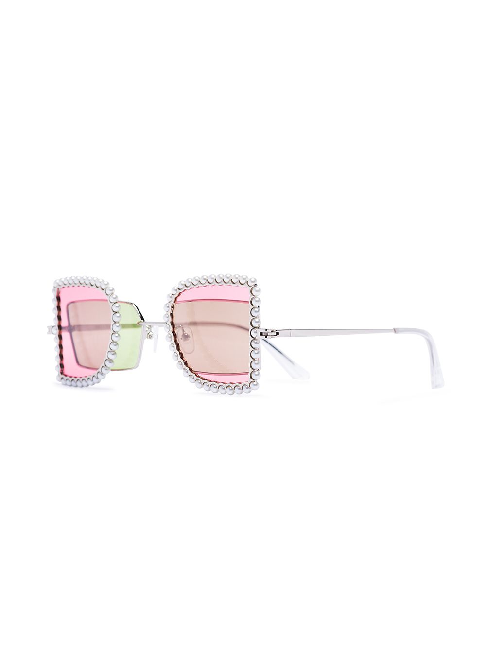 фото Percy Lau x JUNNNN Pearl frame foldout sunglasses