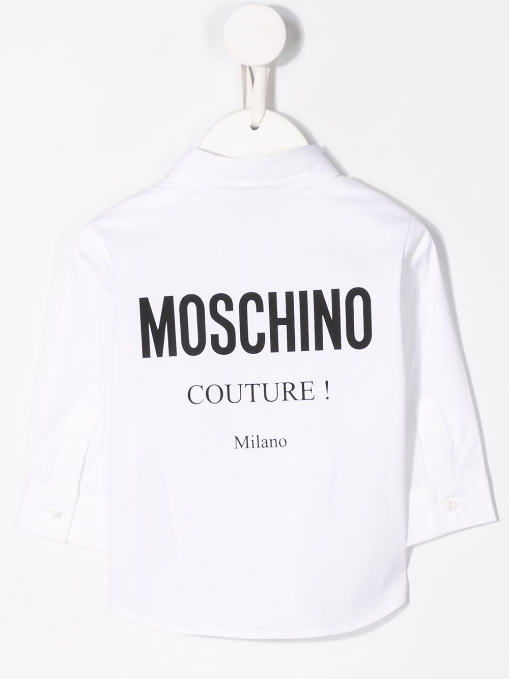 фото Moschino kids рубашка с логотипом