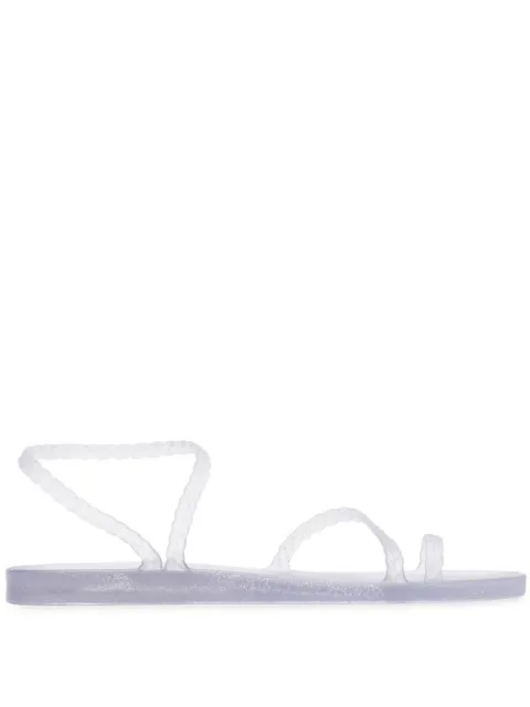 Ancient Greek Sandals Eleftheria glitter sandals