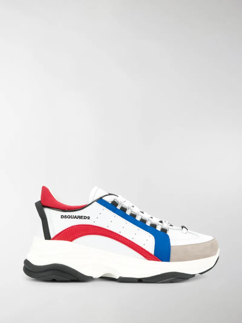 dsquared bumpy sneakers