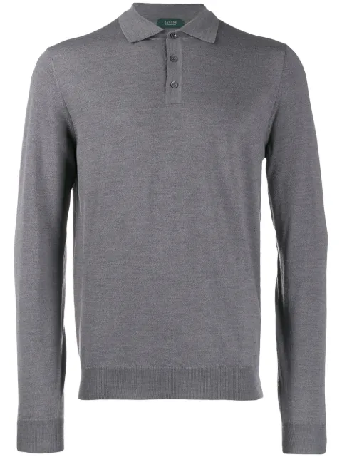 Zanone stretch polo shirt