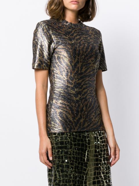 tiger print top for girls