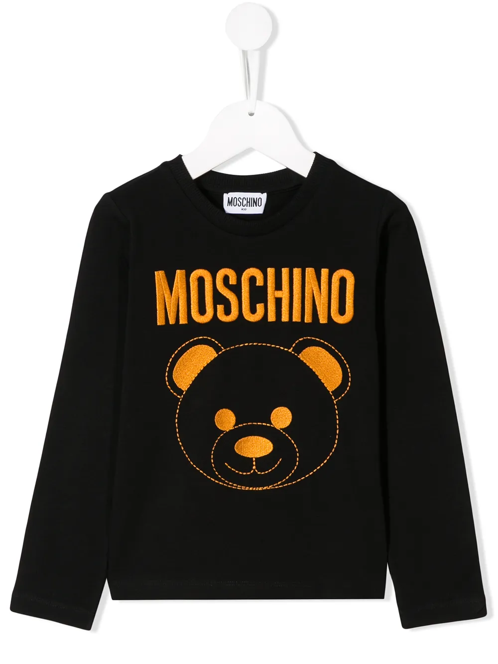 Moschino Kids свитер с вышивкой - фото 1 - StyleTopik Moschino Kids свитер с вышивкой - фото 1