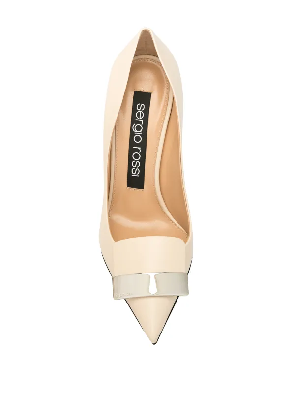 Shop Sergio Rossi SR1 90mm pumps with Express Delivery - FARFETCH