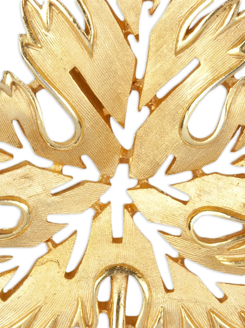 1960s Leaf Brooch