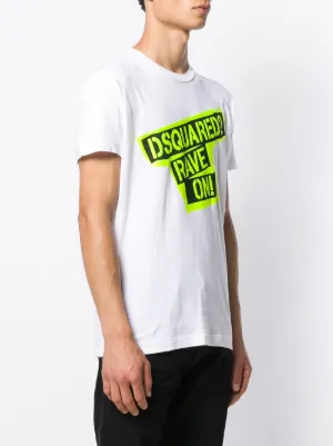 dsquared rave on t shirt