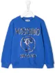 Image 1 of Moschino Kids scribble print sweater