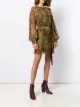 Nili Lotan Kleid mit Leoparden-Print