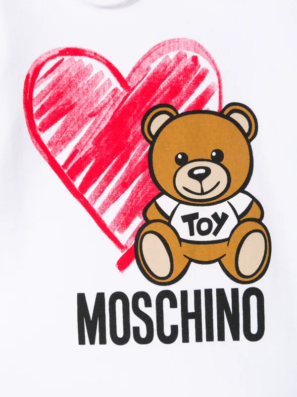 Moschino Kids بيجاما بطبعة Farfetch