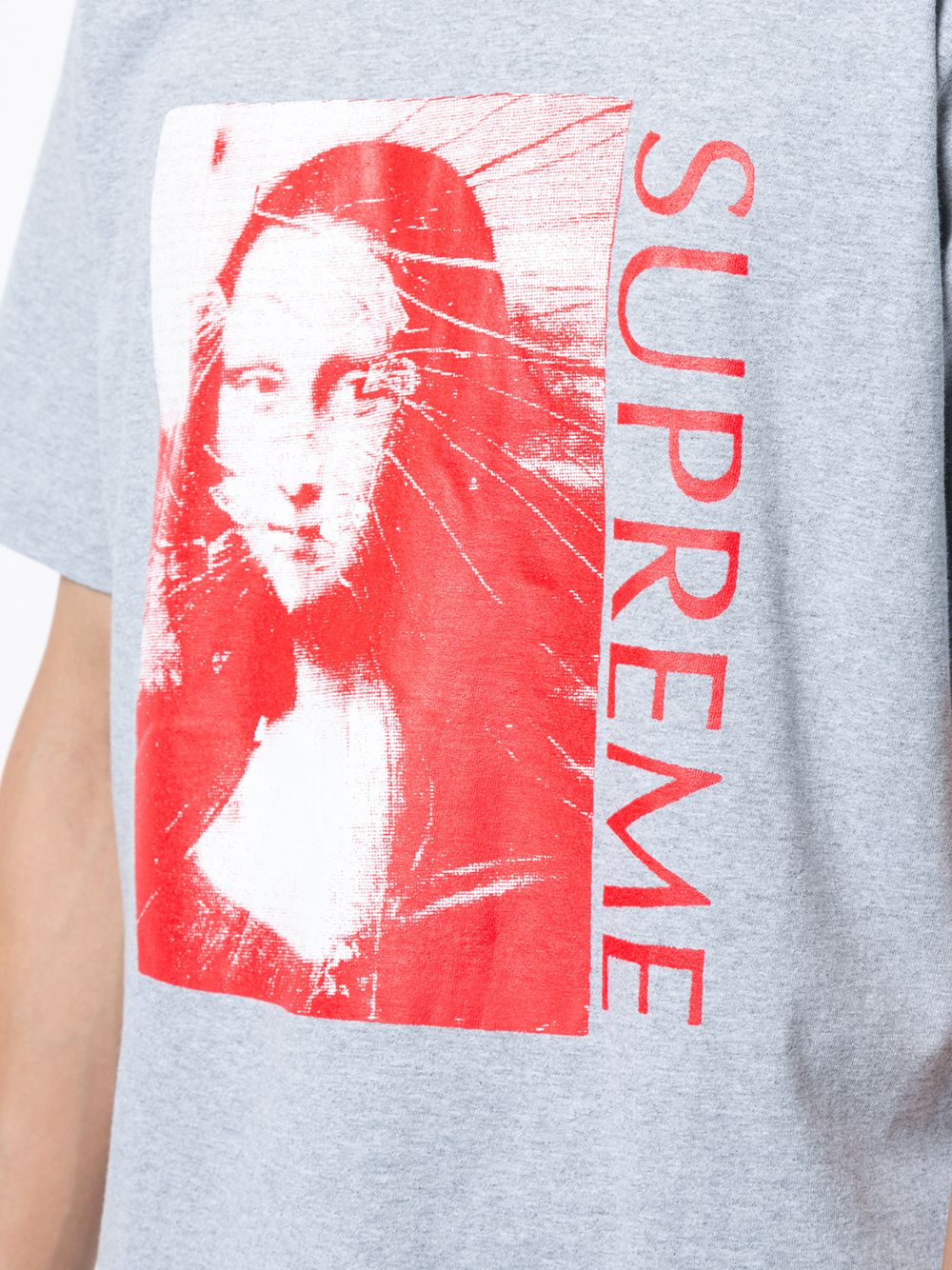 фото Supreme футболка mona lisa