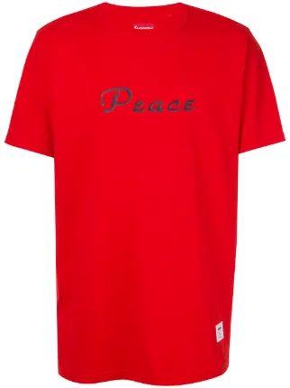 Supreme Peace T-shirt - Farfetch