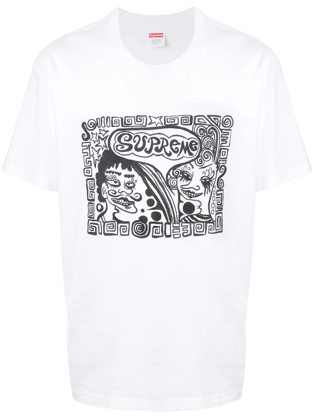 supreme face tee