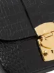 Miu Miu crocodile-effect tote bag