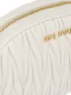 Miu Miu matelassé textured shoulder bag