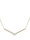 Yoko London 18kt yellow gold Trend freshwater pearl and diamond necklace