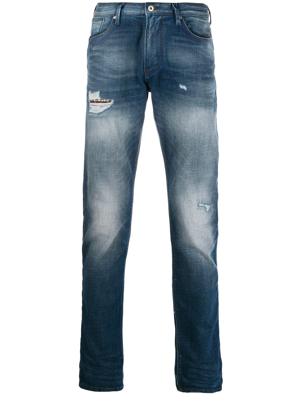 armani distressed jeans