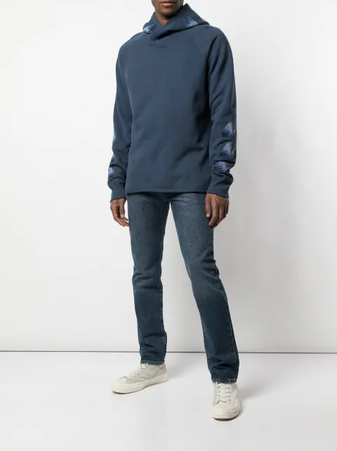 levis unhemmed hoodie