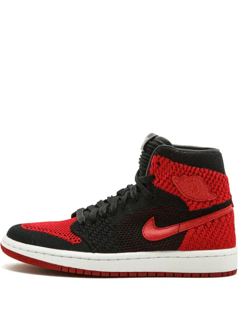 Jordan Kids Air Jordan 1 Retro Hi Flyknit "Bred" sneakers