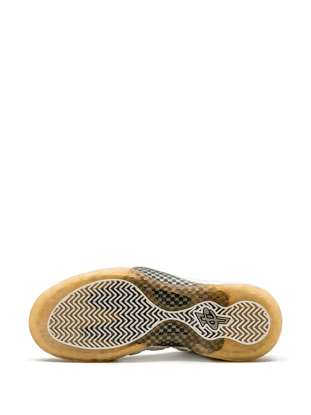 Nike Air Foamposite One "white Out" Sneakers In White