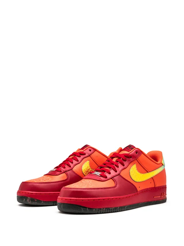 Nike Air Force Sneakers Oranje FARFETCH NL