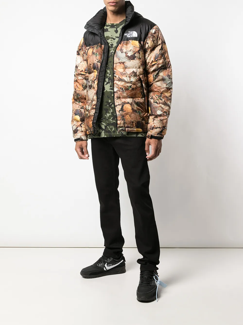 x The North Face Nuptse jacket