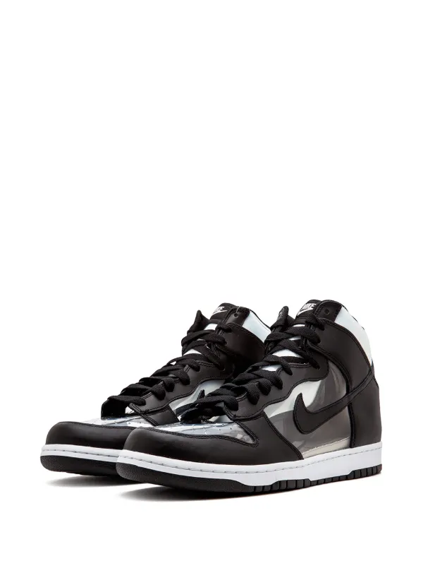 Nike x Comme Des Garçons Dunk Hi Retro Sneakers - Farfetch