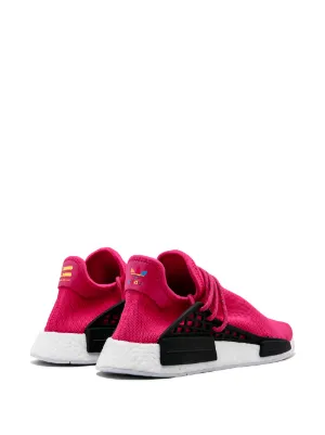 human race sneakers pink