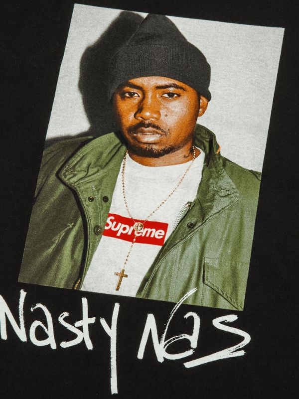 supreme nas Tシャツ着丈約71㎝