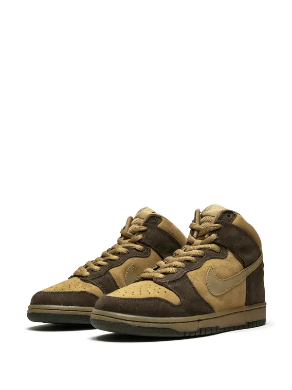 nike dunk high maple