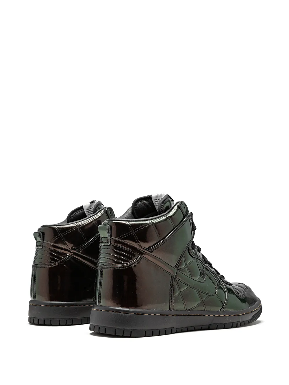  Nike Dunk High Supreme Sneakers - Black 