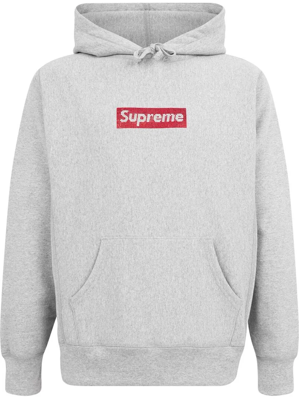 Supreme スワロフスキー　Sロゴ　パーカー　L