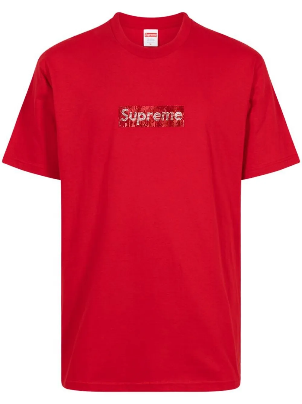 x Swarovski Box Logo T-shirt